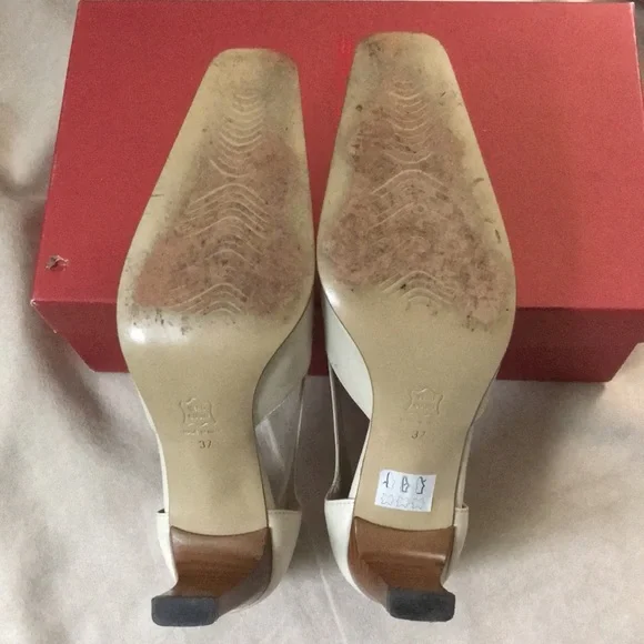 Vera Pelle leather heels made in Italy. - Picture 13 of 13